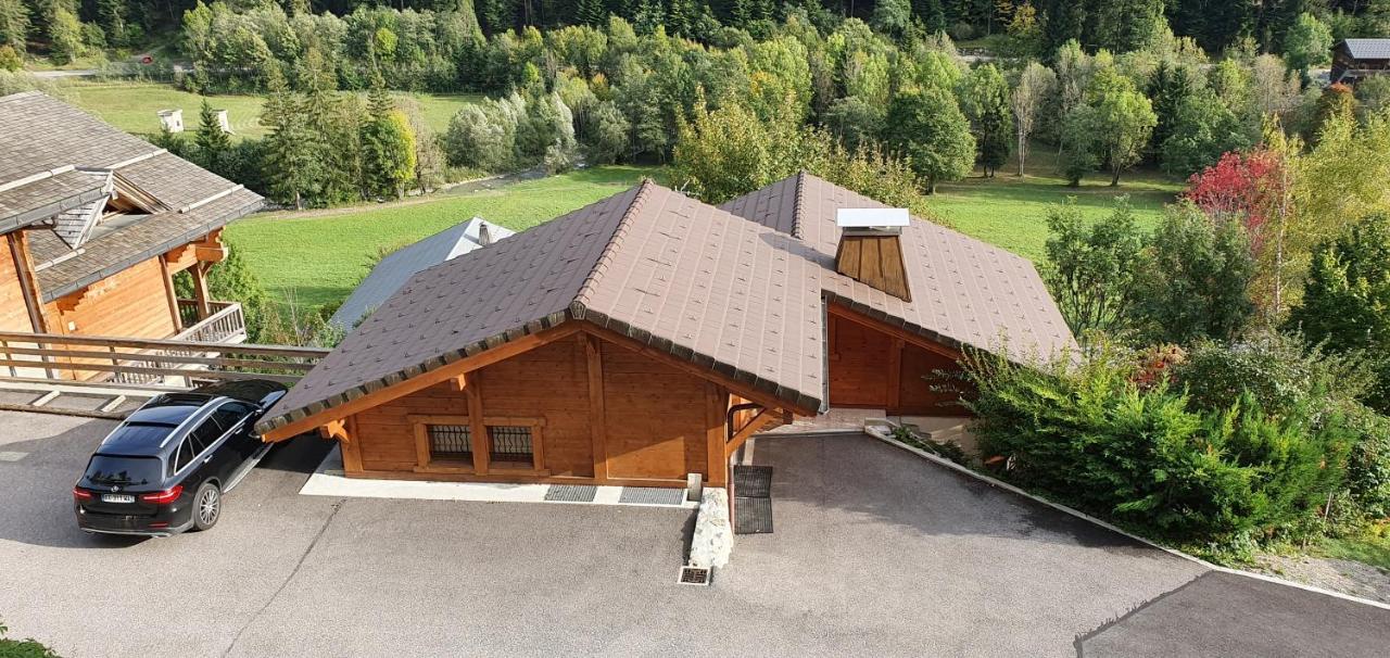 Bienvenue Dans Notre Chalet! Appartement Les Sitelles Le Grand-Bornand Zewnętrze zdjęcie