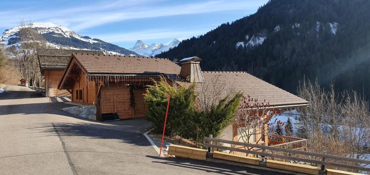 Bienvenue Dans Notre Chalet! Appartement Les Sitelles Le Grand-Bornand Zewnętrze zdjęcie