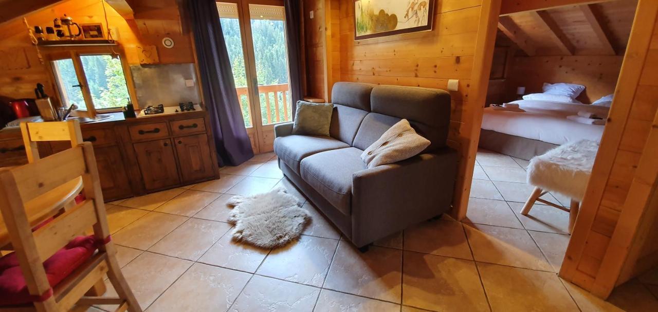 Bienvenue Dans Notre Chalet! Appartement Les Sitelles Le Grand-Bornand Zewnętrze zdjęcie