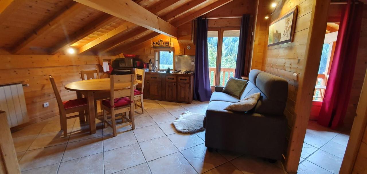 Bienvenue Dans Notre Chalet! Appartement Les Sitelles Le Grand-Bornand Zewnętrze zdjęcie